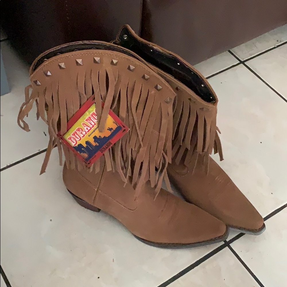 Brand new with tags Durango fringe cowboy boots